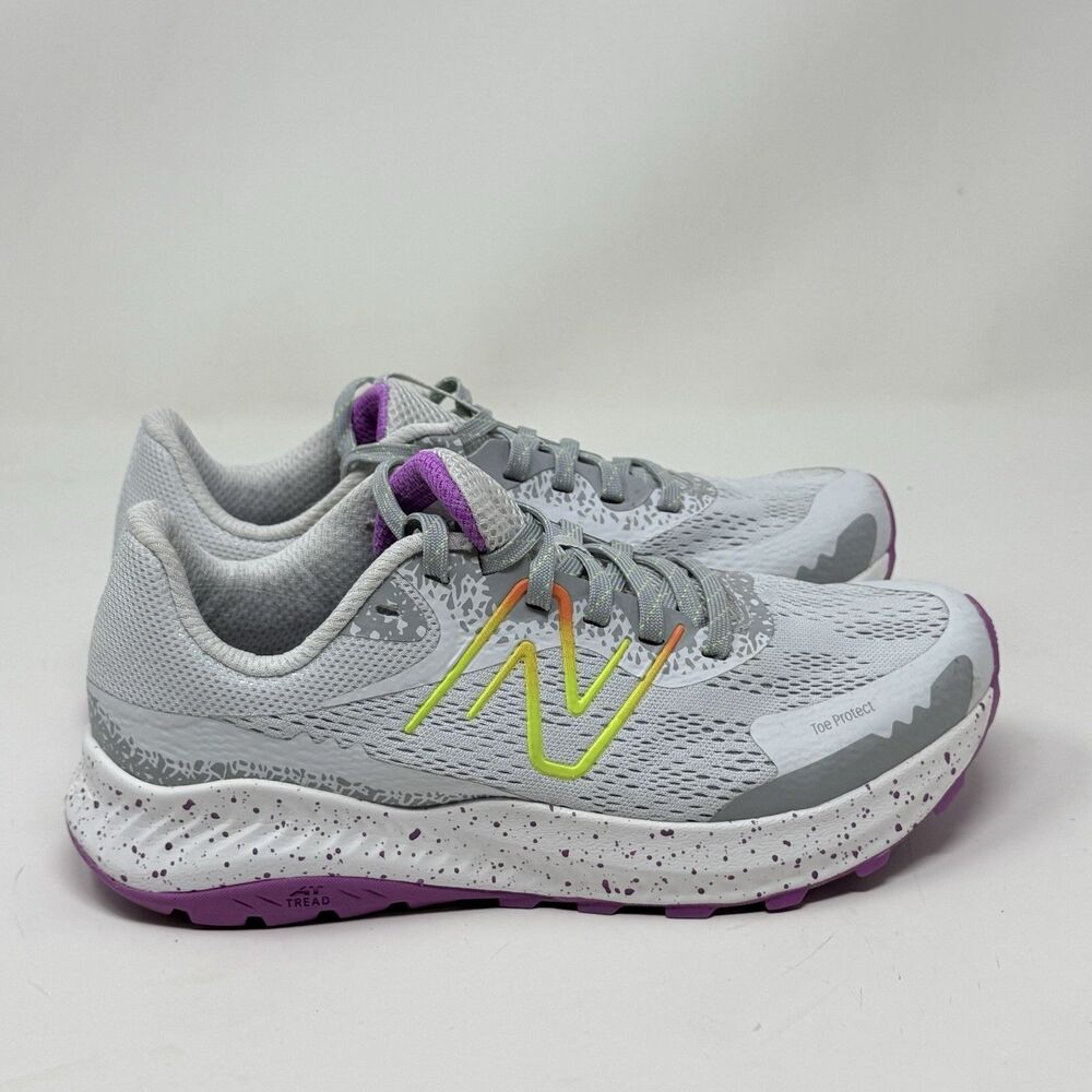 New Balance DynaSoft Nitrel v6 Running Shoes Sneakers Womens 7.5 Wide Gray Mesh